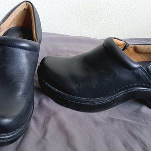 Ariat Black Leather Clogs Size 10